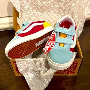 Perfect for everyday! Brave New w. Box Old Skool Vans Toddler Sz 8